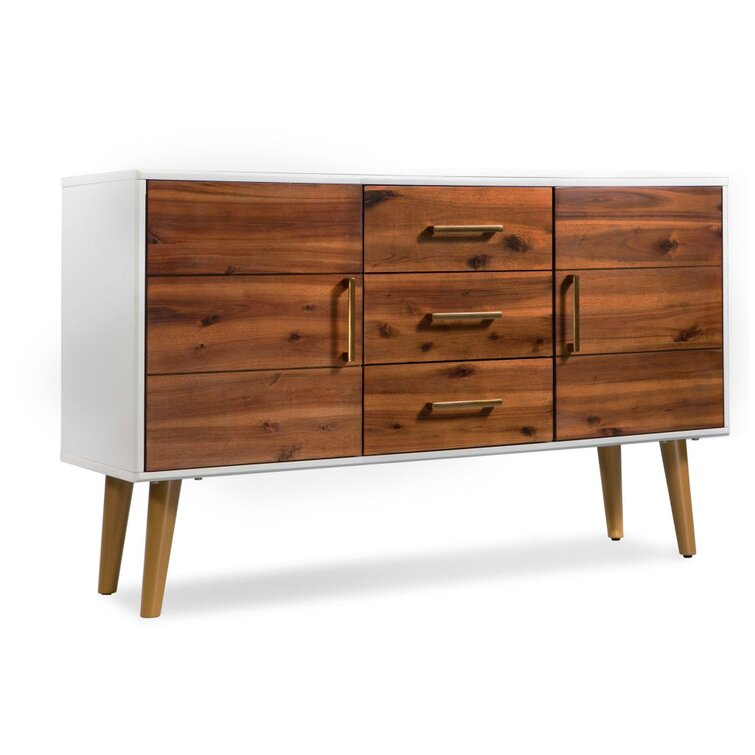 George Oliver Elaine 115Cm Wide 3 Drawer Sideboard Wayfair Co Uk